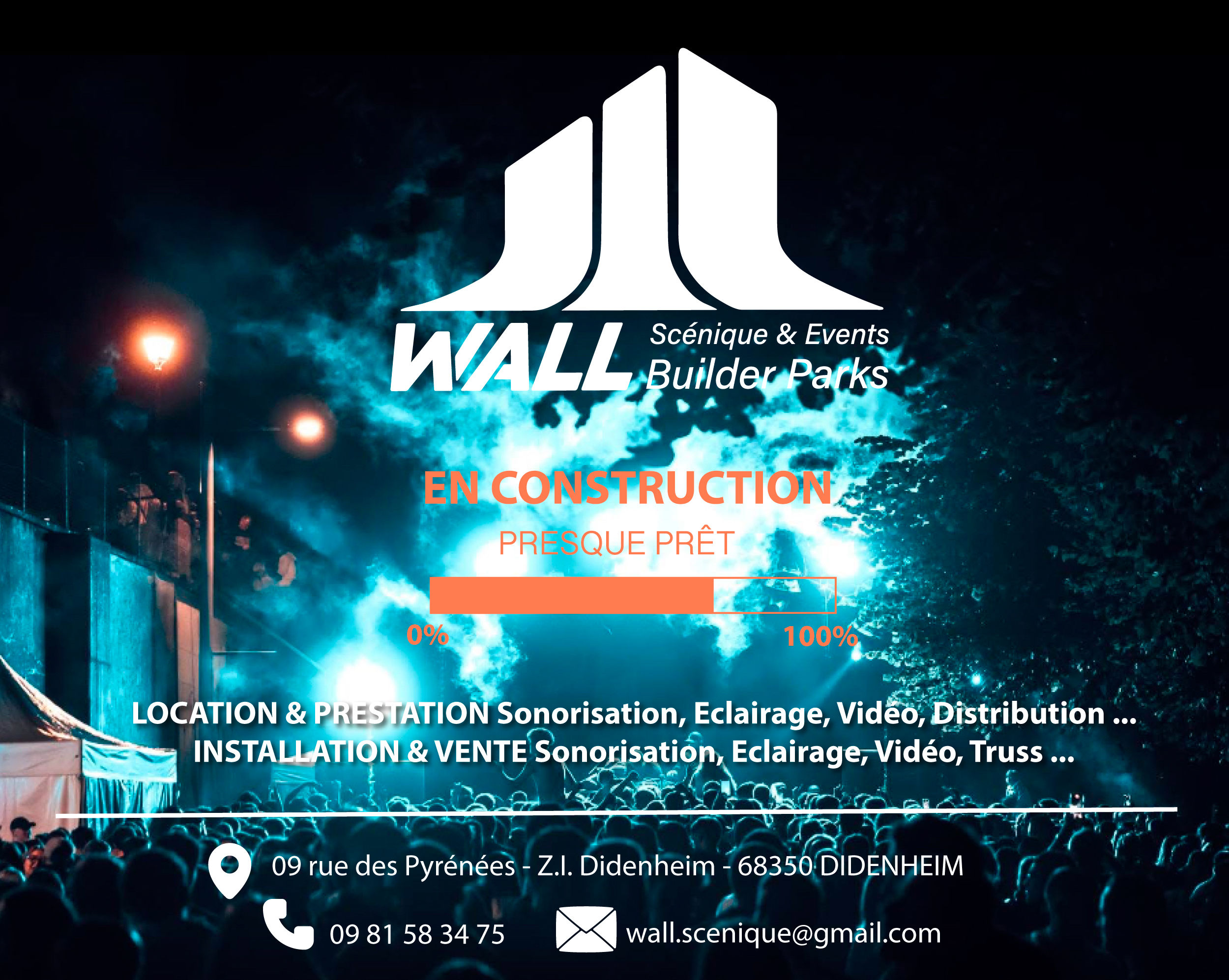 Wall Event : Installation et vente